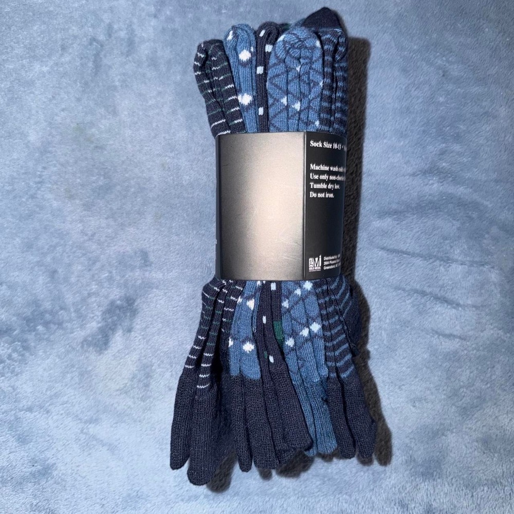 Beverly Hills Polo Club 5 pack dress socks - Picture 3 of 4